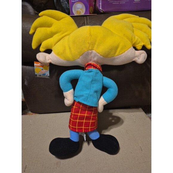 Hey Arnold 11" Plush Arnold 2001 Nanco NEW w TAG - Picture 2 of 3